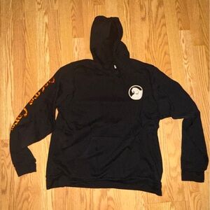 Bella Canvas Black Fleece Hoodie Oogie Boogie The Nightmare Before Christmas